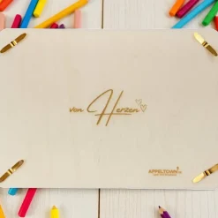 Geschenkkarten Holz „Cupcake Geburtstag" Nr. 07