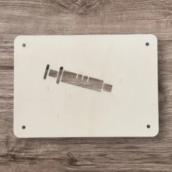 Geschenkkarten Holz „Finanzspritze