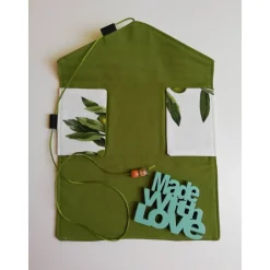 Geschenkkuvert Gutscheinkuvert Stoffkuvert Stoffumschlag wiederverwenbar nachhaltig