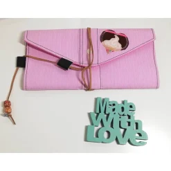 Geschenkkuvert Gutscheinkuvert Stoffkuvert Stoffumschlag Kaffee Tee Upcycling