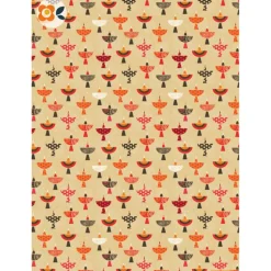 Geschenkpapier Kerze & Kelch, 10 Papierbogen zur Kommunion, Konfirmation und für christliche Feste