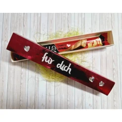 Geschenkschachtel für Schokoriegel – Handgemachte Geschenkverpackung