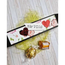 Geschenkschachtel für Schokolade – Handgemachte Geschenkverpackung