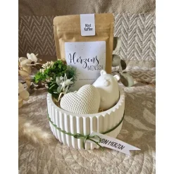 Geschenkschale aus Raysin – Handgemachtes Mitbringsel & Abschiedsgeschenk personalisierbar