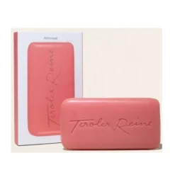 Geschenkset "AHV" rot, 8-teilig, Tiroler Reine Seifen + Tücher rot-orange-pink