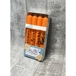 Geschenkset „Alles liebe Mama“ Muttertag Geburtstag dekorative Kerzen (die Beste, Danke, Herzen, Blume) Verpackung