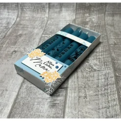 Geschenkset „Alles liebe Mama“ Muttertag Geburtstag dekorative Kerzen (die Beste, Danke, Herzen, Blume) Verpackung