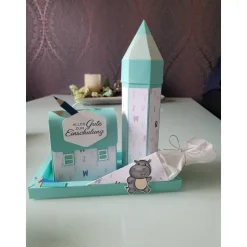 Geschenk-Set als Geldgeschenk zur Einschulung, Schulanfang, Stampin up