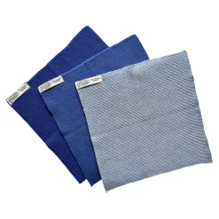 Geschenkset "BGZ"-blau,  8-teilig:  Tiroler Reine Seifen, Tücher blau, plastikfrei