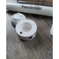 GeschenkSet Ein paar Mäuse für Dich * Kerze*Wunscherfüller*Kerzenhalter*Maus*Reagenzglas*