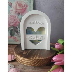 Geschenkset Geburtstag, Mitbringsel, Geschenk aus Gießmasse, Gutscheinbox, Verpackung Geldgeschenk Alles Liebe