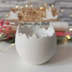 Geschenkset Ostern mit Kerze und Raysin-Deko – Handgemachte Osterfreude verschenken