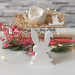 Geschenkset Ostern mit Kerze und Raysin-Deko – Handgemachte Osterfreude verschenken