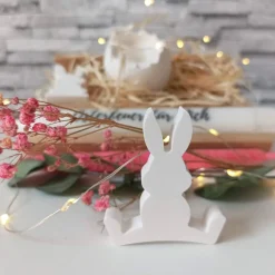 Geschenkset Ostern mit Kerze und Raysin-Deko – Handgemachte Osterfreude verschenken