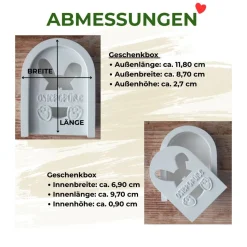 Geschenkset Ostern, Mitbringsel, Geschenk aus Raysin, Gutscheinbox, Verpackung Geldgeschenk, Frohe Ostern