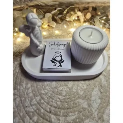 Geschenkset „Schutzengel für dich“ – Trost & Licht in liebevoller Handarbeit