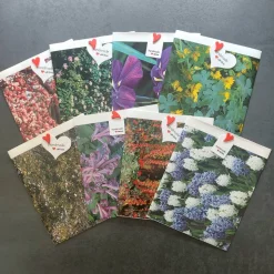 Geschenktüte Papiertüte mit Pflanzenmotiven