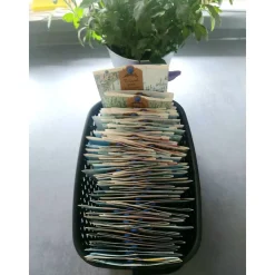 Geschenktüten aus kleinen Weltatlas