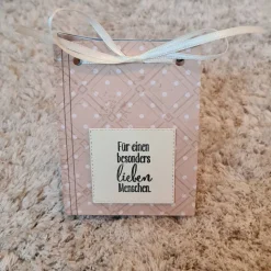 Geschenkverpackung - Für einen besonders lieben Menschen - Geburtstag