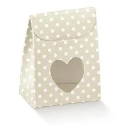 Geschenkverpackung - Kartonage - 10 Stück -DOTS-