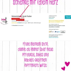 Geschenkverpackung All leev zom Motterdach - Alles Liebe zum Muttertag Service