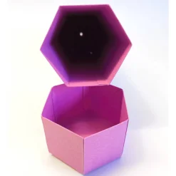 Geschenkverpackung Buntstift: Handgemachte Geschenkbox aus Karton zur Einschulung (6,2 x 22 cm)