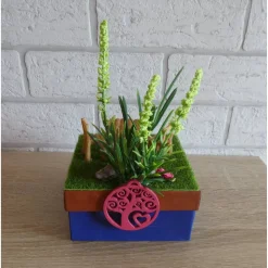 Geschenkverpackung Garten / Schrebergarten / Ausflug / Picknick