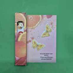 Geschenkverpackung Geburtstag / Schmetterlingsmotiv Geschenk / Geburtstagsgeschenk / Geburtstagsspruch