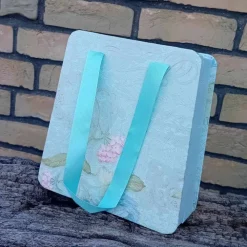 Geschenkverpackung Geschenktasche Geschenkbox, 2 Größen, rosa oder hellblau