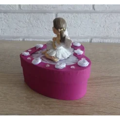 Geschenkverpackung Herz mit Engelchen