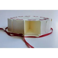 Geschenkverpackung, Hochzeitstorte aus Papier, Tortenstücke, Geldgeschenk aus der Manufaktur KarLa