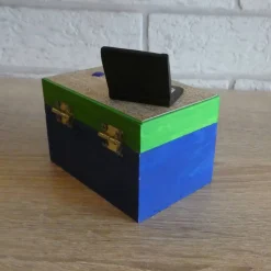 Geschenkverpackung Holztruhe - Laptop