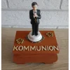 Geschenkverpackung Holztruhe "Kommunion" - Junge