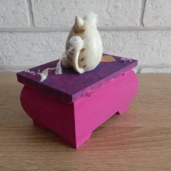 Geschenkverpackung Holztruhe 