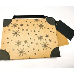 Geschenkverpackung in Kofferoptik aus Karton für ein Geldgeschenk zum Urlaub oder Reisegutschein (18x13,5x3,3 cm)