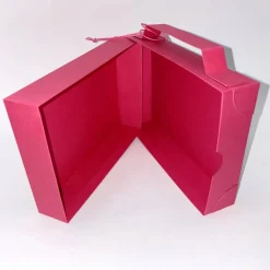 Geschenkverpackung in Kofferoptik aus Karton für ein Geldgeschenk zum Urlaub oder Reisegutschein (18x13,5x3,3 cm)