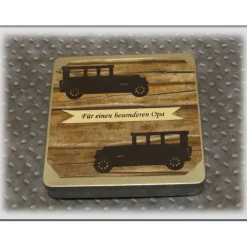 Geschenkverpackung, Oldtimer, Geldgeschenk,Opa