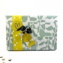 Geschenkverpackung Set SUMMER SIGNS Geschenkpapier Aufkleber Anhänger und Tüten in bunten Farben