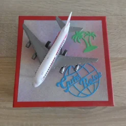 Geschenkverpackung Urlaub / Flugreise
