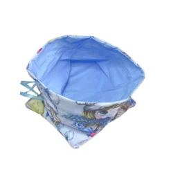 Geschenkverpackung Wintermärchen – Baumwollbeutel doppellagig, wiederverwendbar, 25x26 cm