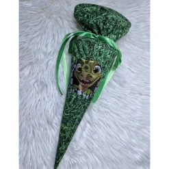 Geschwister Schultüte 35 cm mit Stickerei T-Rex Baby – Perfekt zum Schulanfang