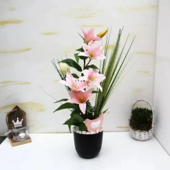 Gesteck edel Tischgesteck Lilie Tischdekoration