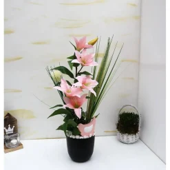 Gesteck edel Tischgesteck Lilie Tischdekoration