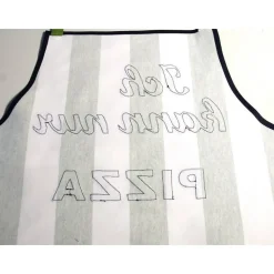 gestreifte Kochschürze für Männer