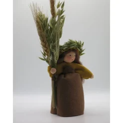 Getreidemädchen - handgefertigtes  Blumenkind - Jahreszeitentisch - Waldorf Art - Art.Nr. HE5