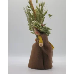 Getreidemädchen - handgefertigtes  Blumenkind - Jahreszeitentisch - Waldorf Art - Art.Nr. HE5