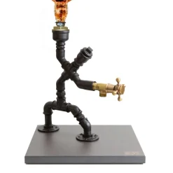 Getränkespender Surfer, handgefertigt in DE. Geschenk, Whisky, Schnapsspender, Schnaps, Alkohol, Rum, Minibar, Bar, Weih