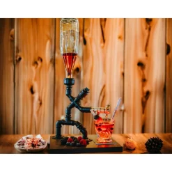 Getränkespender Surfer, handgefertigt in DE. Geschenk, Whisky, Schnapsspender, Schnaps, Alkohol, Rum, Minibar, Bar, Weih