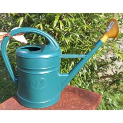 Gießkanne 10L für Rentner , personalisiertes Geschenk zum Renteneintritt Landhaus