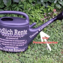 Gießkanne Rente Abschiedsgeschenk Rentner ,Geschenk zum Renteneintritt ,von den Kollegen Abschied Ruhestand